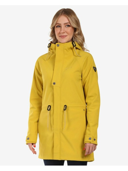 Kilpi Palton Softshell pentru femei Kilpi LASIKA-W Gold