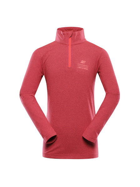 ALPINE PRO Tricou copii cu uscare rapidă ALPINE PRO STANSO anemone