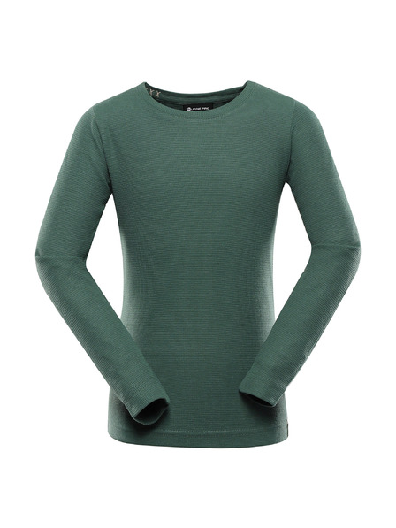 ALPINE PRO Tricou copii cu mânecă lungă ALPINE PRO BOGRO myrtle