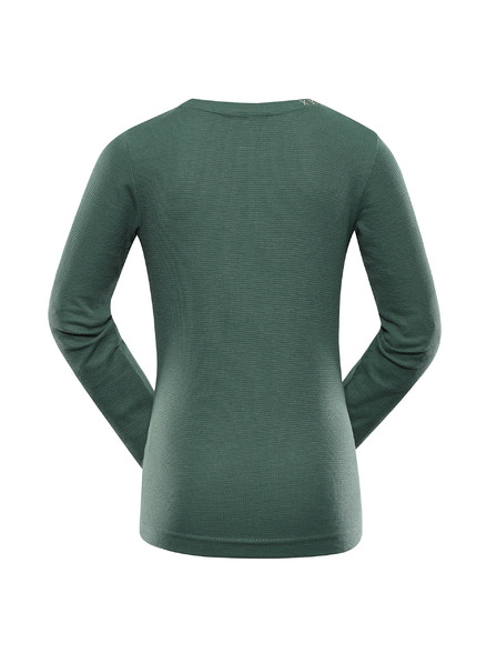 ALPINE PRO Tricou copii cu mânecă lungă ALPINE PRO BOGRO myrtle