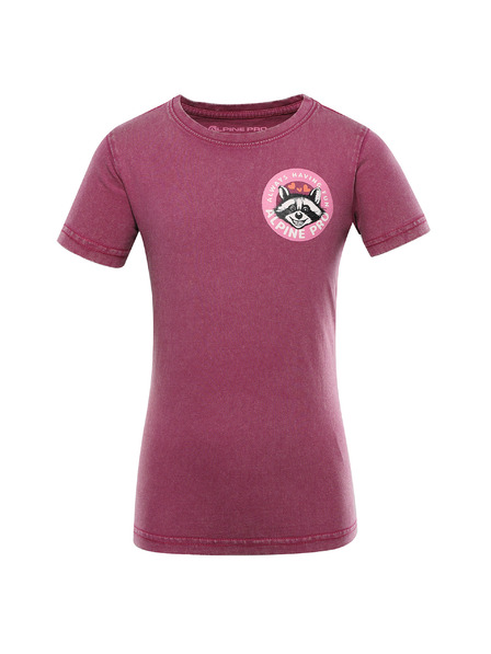 ALPINE PRO Tricou copii din bumbac ALPINE PRO ORBO anemone variantă pb