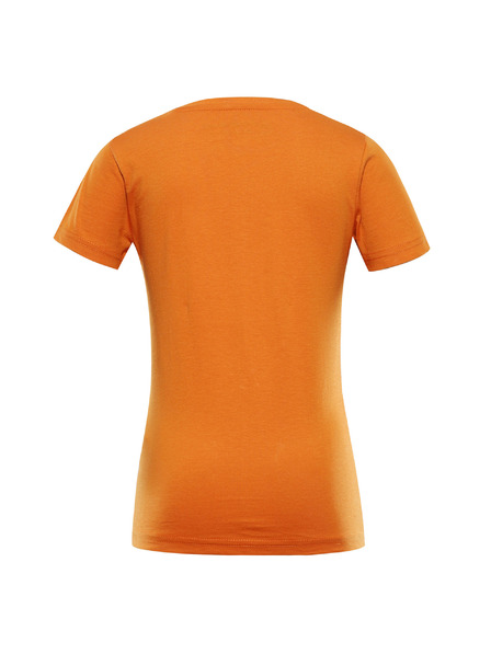 ALPINE PRO Tricou din bumbac organic pentru copii ALPINE PRO ECOMO 2 autumn maple varianta pc