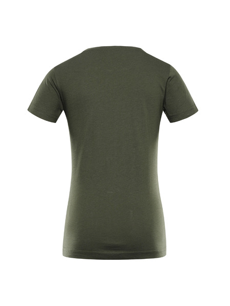 ALPINE PRO Tricou din bumbac organic pentru copii ALPINE PRO ECOMO 2 rifle green varianta pc