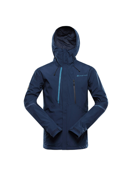 ALPINE PRO Jachetă impermeabilă bărbați cu membrană ptx ALPINE PRO NOREM 2 ocean înstelat