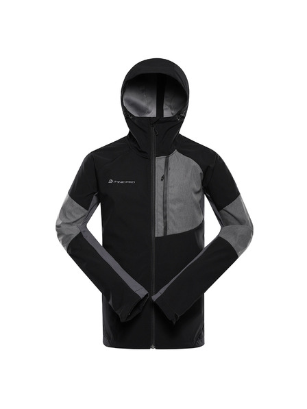 ALPINE PRO Jachetă softshell bărbătească cu tratament dwr ALPINE PRO ESPRIT 2 black