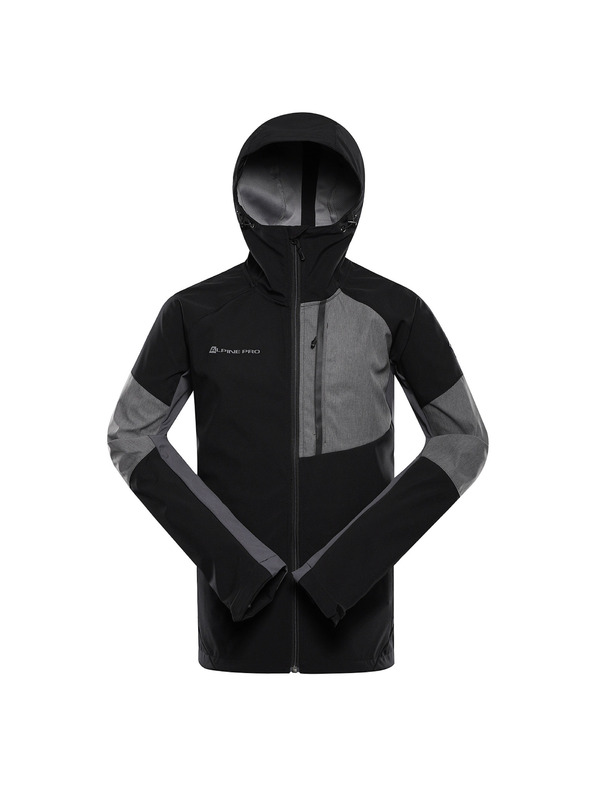 ALPINE PRO Jachetă softshell bărbătească cu tratament dwr ALPINE PRO ESPRIT 2 black