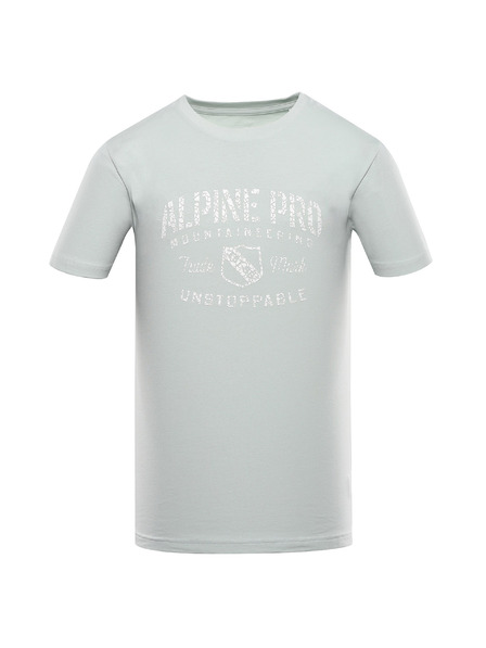 ALPINE PRO Tricou din bumbac pentru bărbați ALPINE PRO SUMEK albastru pal varianta pa