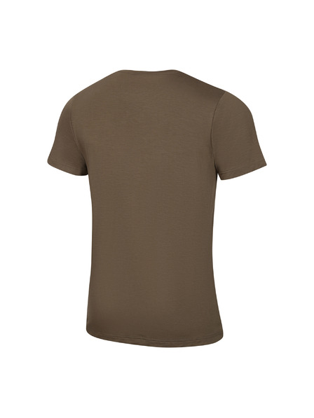 ALPINE PRO Tricou funcțional bărbătesc cu tratament antibacterian ALPINE PRO LYOR stone gray varianta pa