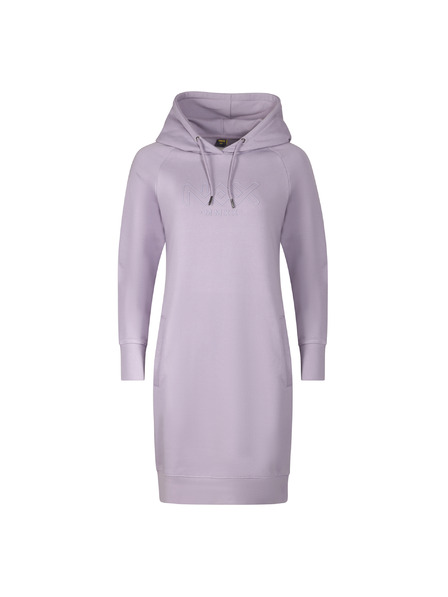 NAX Rochie din bumbac pentru femei NAX OKERA lavender gray