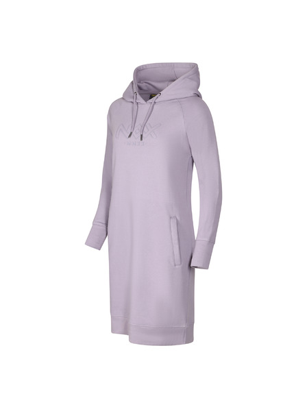 NAX Rochie din bumbac pentru femei NAX OKERA lavender gray