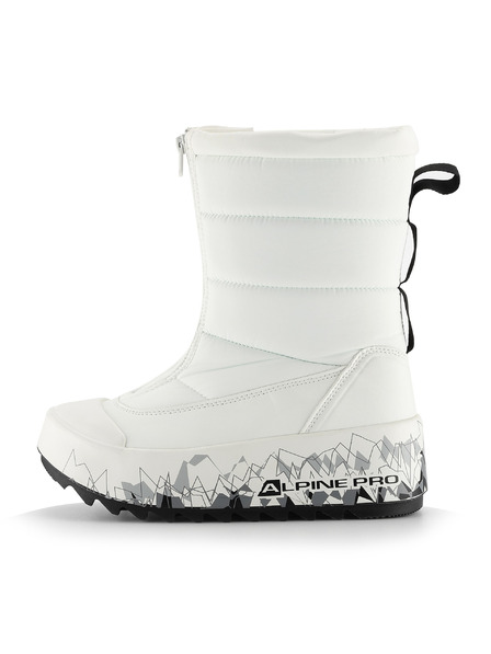 ALPINE PRO Încălțăminte de iarnă pentru femei cu căptușeală îmblănită ALPINE PRO HAWERA white