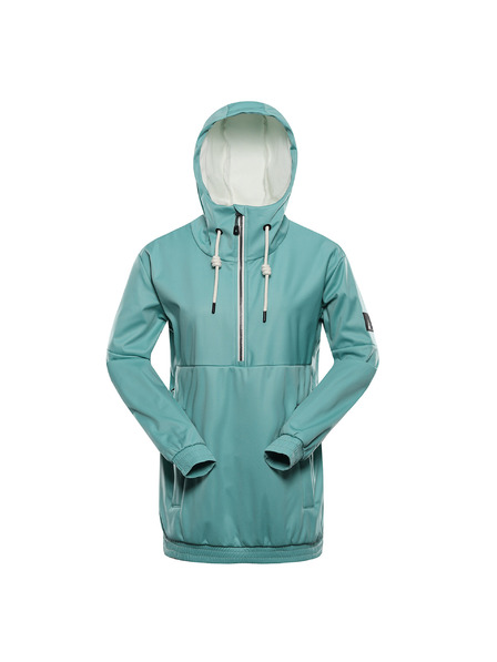 ALPINE PRO Jachetă softshell de schi pentru femei cu membrană ALPINE PRO JARGA wasabi
