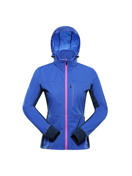 ALPINE PRO Jachetă softshell pentru femei cu tratament DWR ALPINE PRO UKEBA 2 dazzling blue