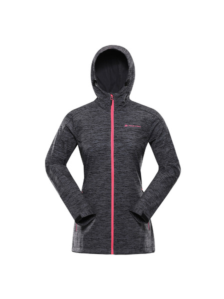 ALPINE PRO Jachetă softshell pentru femei cu tratament dwr ALPINE PRO HERASA dk.true gray