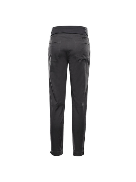 ALPINE PRO Pantaloni din bumbac de damă ALPINE PRO ZAMENA dk.true gray