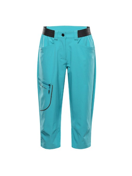 ALPINE PRO Pantaloni softshell capri pentru femei ALPINE PRO WEDERA 2 curacao