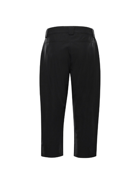 ALPINE PRO Pantaloni capri softshell pentru femei ALPINE PRO WEDERA 2 negru