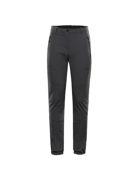 ALPINE PRO Pantaloni softshell cu tratament DWR pentru femei ALPINE PRO HURFA 2 dk.true gray