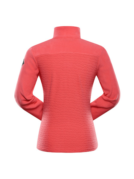 ALPINE PRO Hanorac termic din microfleece pentru femei ALPINE PRO SIUSA 3 calypso coral