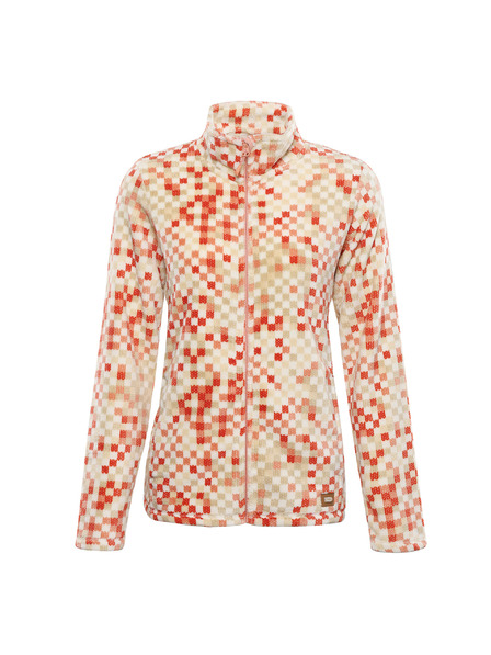 ALPINE PRO Hanorac fleece cu supratherm pentru femei ALPINE PRO EFLINA tawny orange varianta pc