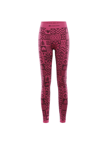 ALPINE PRO Lenjerie funcțională - pantaloni damă ALPINE PRO LESSA fuchsia fedora