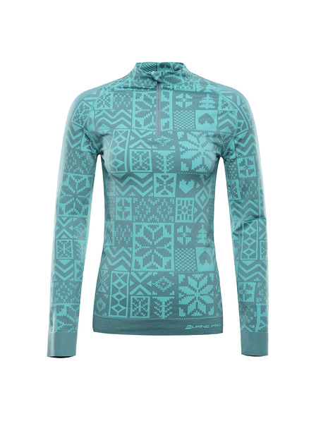 ALPINE PRO Lenjerie funcțională - tricou damă ALPINE PRO SEAMA teal