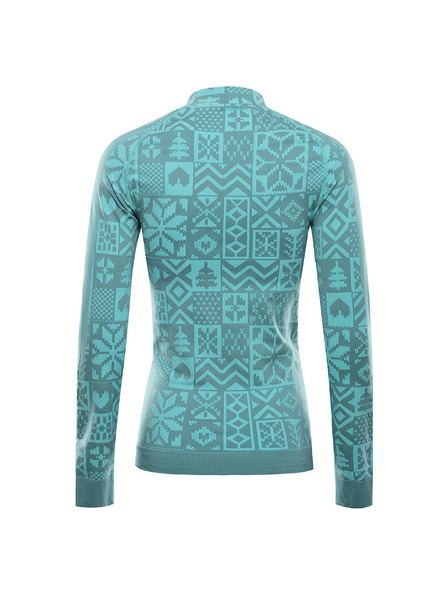 ALPINE PRO Lenjerie funcțională - tricou damă ALPINE PRO SEAMA teal