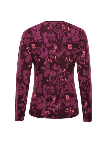 ALPINE PRO Tricou damă din bumbac organic ALPINE PRO GRETTA winetasting varianta pa