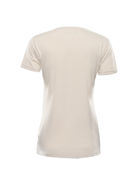 ALPINE PRO Tricou din bumbac organic pentru femei ALPINE PRO TERMESA 3 moonbeam varianta pb
