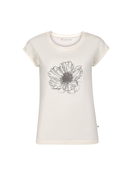 ALPINE PRO Tricou din material neșifonabil pentru femei ALPINE PRO NOGERA creme varianta pb