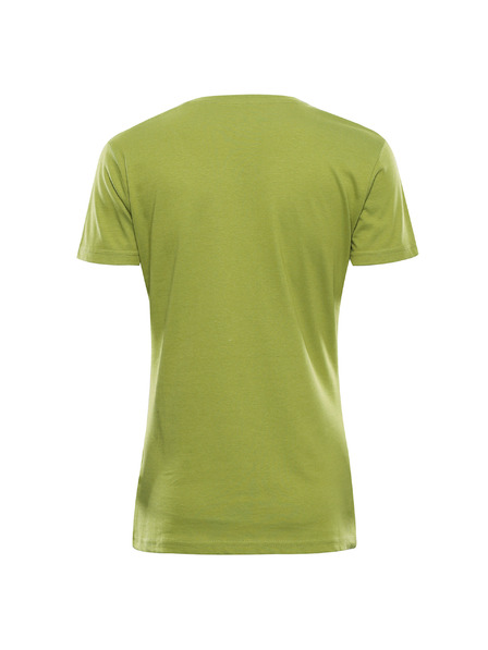 ALPINE PRO Tricou din bumbac organic pentru femei ALPINE PRO TERMESA 3 green oasis varianta pb