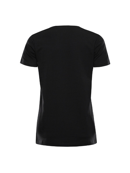 ALPINE PRO Tricou din bumbac pentru femei ALPINE PRO MOROLA black varianta pa