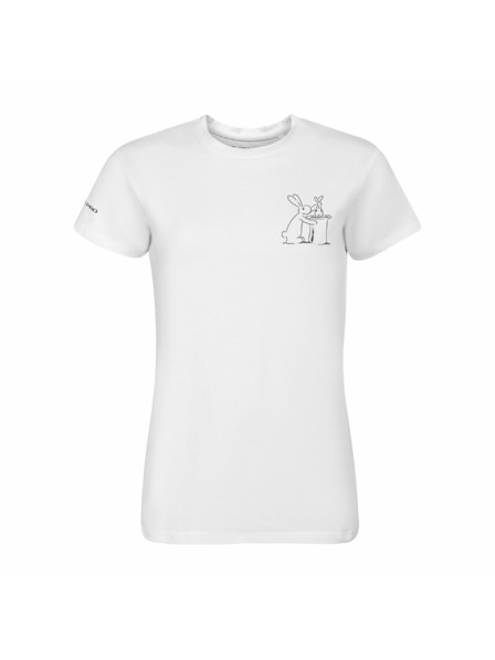 ALPINE PRO Tricou damă din bumbac bob și bobek ALPINE PRO BOBBA white