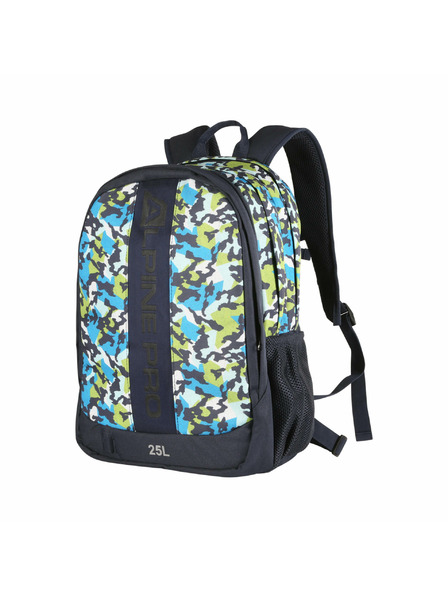 ALPINE PRO Rucsac școlar pentru copii cu logo luminos 25l ALPINE PRO NERAX indigo
