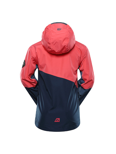 ALPINE PRO Geacă pentru copii cu membrană ptx ALPINE PRO NOREMO 3 calypso coral