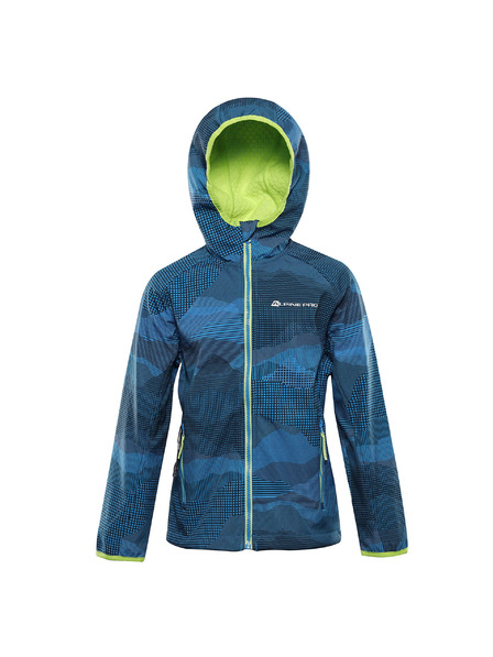 ALPINE PRO Geacă softshell pentru copii cu membrană ALPINE PRO EZORO brilliant blue varianta pa