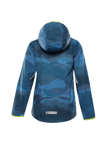 ALPINE PRO Geacă softshell pentru copii cu membrană ALPINE PRO EZORO brilliant blue varianta pa