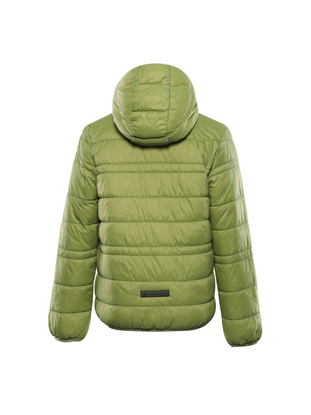 ALPINE PRO Jachetă reversibilă hi-therm pentru copii ALPINE PRO DOUWO turtle green variantă pe