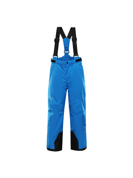 ALPINE PRO Pantaloni de schi copii cu membrană ptx snow ALPINE PRO EDESO 2 electric blue lemonade