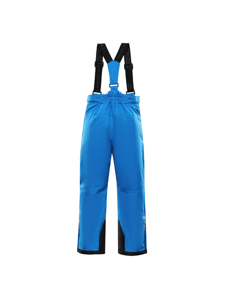 ALPINE PRO Pantaloni de schi copii cu membrană ptx snow ALPINE PRO EDESO 2 electric blue lemonade