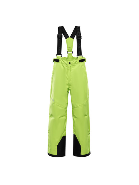 ALPINE PRO Pantaloni de schi copii cu membrană ptx snow ALPINE PRO EDESO 2 acid lime