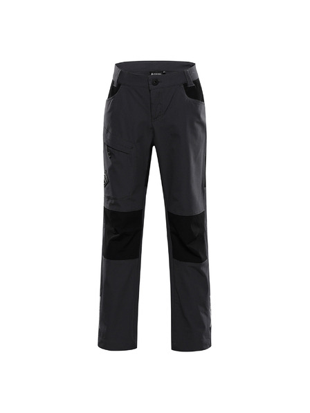 ALPINE PRO Pantaloni softshell copii ALPINE PRO AKANO dk.true gray