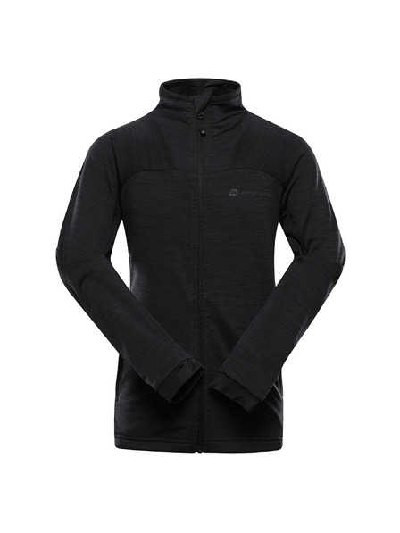 ALPINE PRO Hanorac uscare rapidă pentru copii ALPINE PRO ONNECO 3 negru