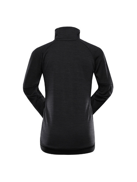 ALPINE PRO Hanorac uscare rapidă pentru copii ALPINE PRO ONNECO 3 negru
