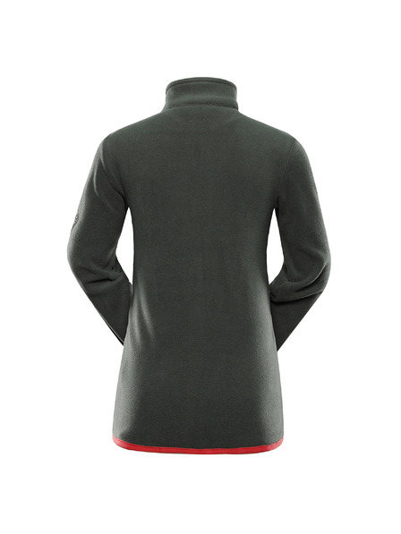 ALPINE PRO Hanorac termic din microfleece pentru copii ALPINE PRO SIUSO 3 petrol