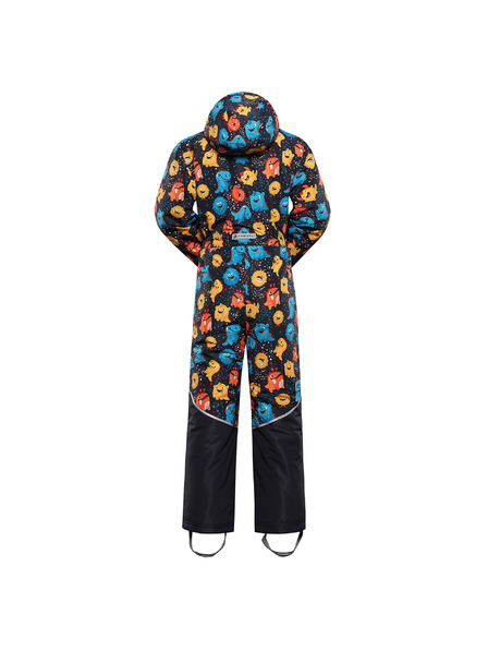 ALPINE PRO Salopetă de iarnă cu membrană ptx snow pentru copii ALPINE PRO KIREMO navy variantă pb