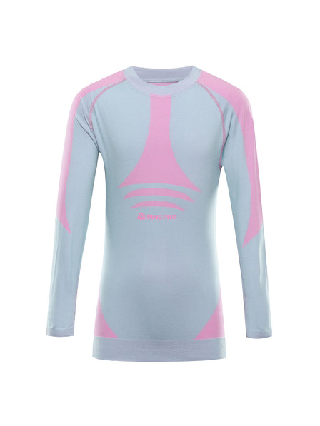 ALPINE PRO Lenjerie funcțională - tricou pentru copii ALPINE PRO AMBOSO limpet shell