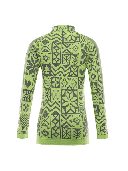 ALPINE PRO Lenjerie funcțională - tricou pentru copii ALPINE PRO SEAMO acid lime