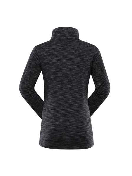 ALPINE PRO Pulover rapid uscat pentru copii ALPINE PRO QADO negru