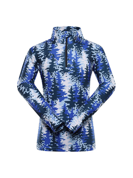 ALPINE PRO Tricou copii cu uscare rapidă ALPINE PRO STANSO moonlit ocean variantă pa